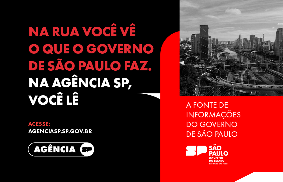 A fonte de informações do Governo de São Paulo